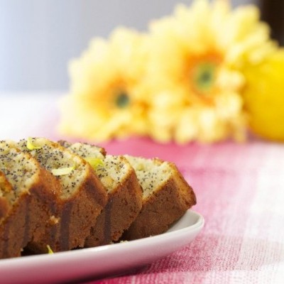 Bolo de Laranja e limão com sementes de papoila 500g