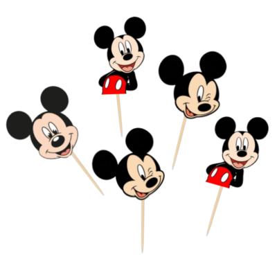 Cupcake toppers Mickey