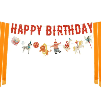 Grinalda Happy Birthday Circo