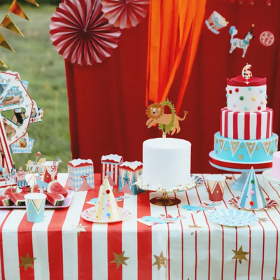 Toppers de cupcake de circo