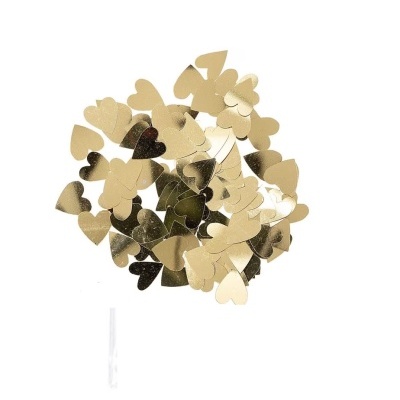 Confetti corações ouro