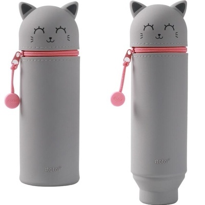 Estojo silicone Gato