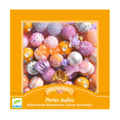 Kit de joias com contas de bolhas - dourado