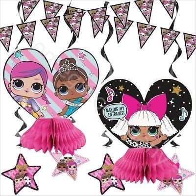 Kit decoração LOL Surprise