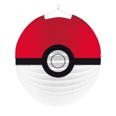 Lanterna de Papel Pokébola