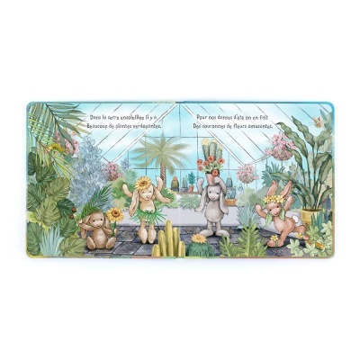 Livro Jellycat Rabbit e His Little Adventures