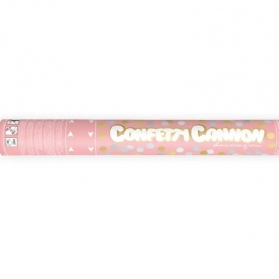 Tubo Confetti Ouro e prata Metalizado