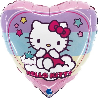 Balão Foil Hello Kitty Rainbow