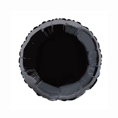 Balão redondo Preto 46cm