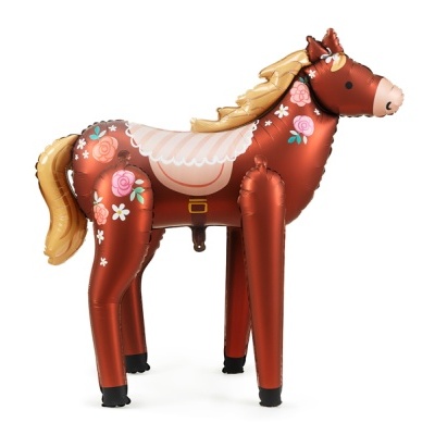 Balão foil cavalo
