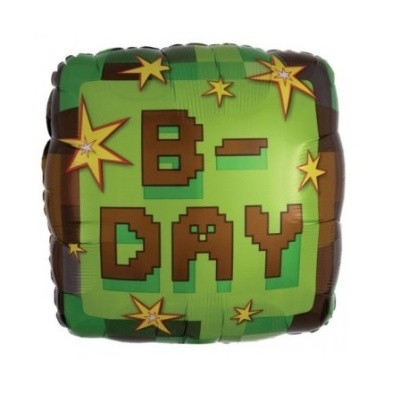 Balão B-DAY! Minecraft