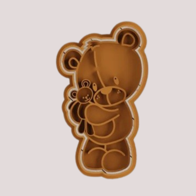 Cortador | Stamp Urso com Teddy