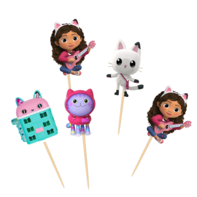 Cupcake toppers Gabby