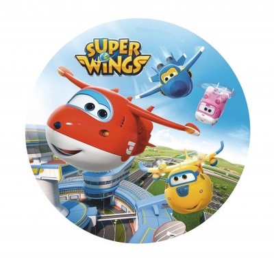 Impressão comestível Super wings