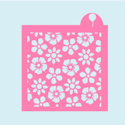Stencil Flores