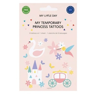 Tatuagem Temporária Festa da Princesas