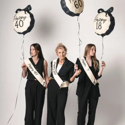 Balão Foil Happy 18th