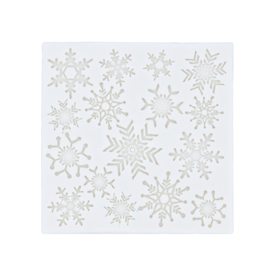 Molde Silicone Flocos de Neve