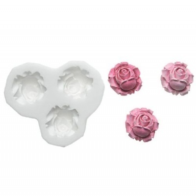 Molde silicone - Rosas