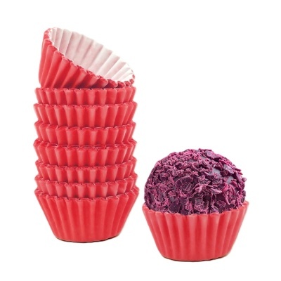 Forma Brigadeiro Lisa nº5  Vermelho