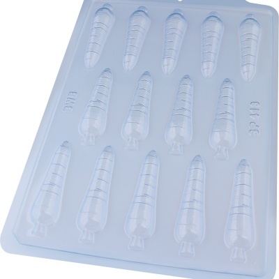 Molde chocolate cenouras