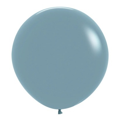 Balão latex pastel dusk Azul 60cm