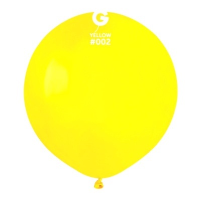 Balão latex amarelo 48cm