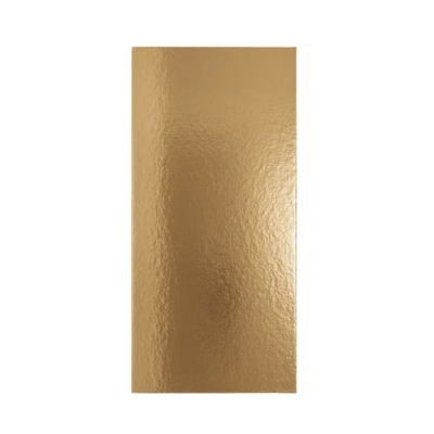 Disco ouro travessa 15x35cm