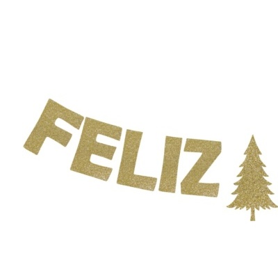 Grinalda 'Feliz Natal'