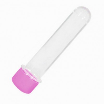 Tubo rosa claro 13cm