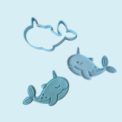 Cortador | Stamp Baleia