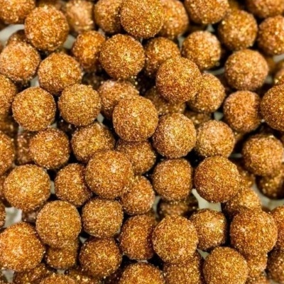 Pérolas de Glitter Dourado Sprinkles 15 mm