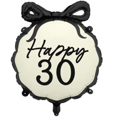 Balão Foil Happy 30th