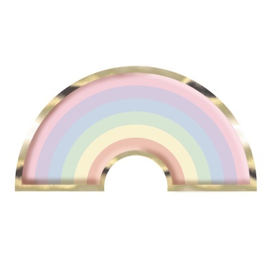 Pratos Arco Íris Matte