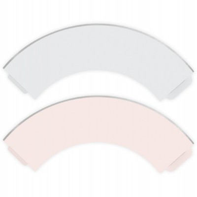 6 wrappers rora/cinza prata