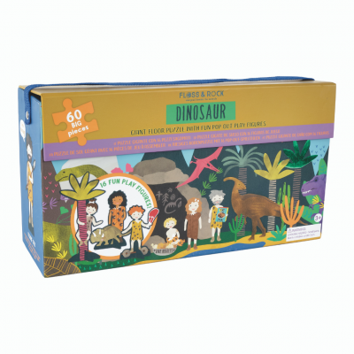 Puzzle de chão 60 peças Dinossauro
