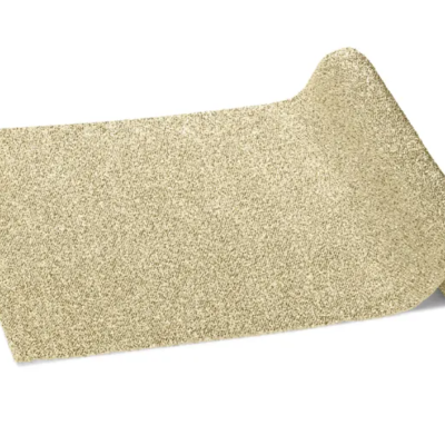 Corredor metálico, ouro