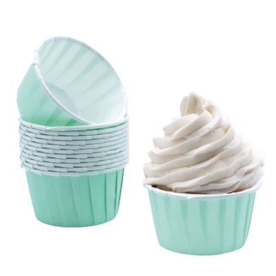 Formas Cupcake Verde Menta