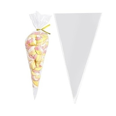 Saco Celofane Cone 20x40cm