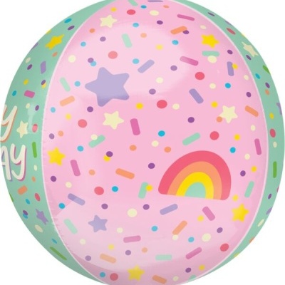 Balão Obrz 'Happy Birthday'