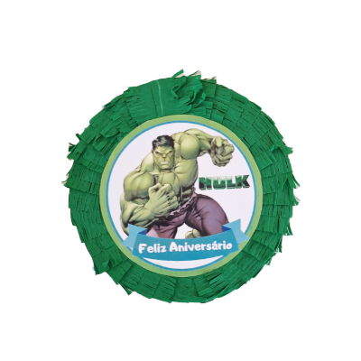 Pinhata Personalizada Hulk