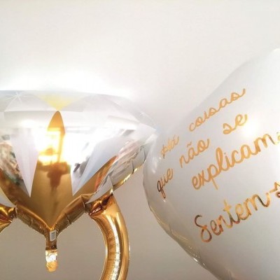 Letras para balão personalizadas