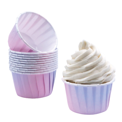 Formas Cupcake Rosa e Lilás