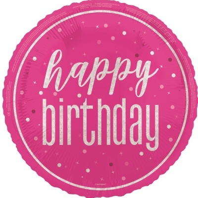 Balão 'Happy Birthday'
