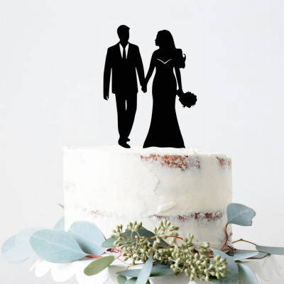 Topo de bolo Casamento