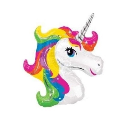Mini Balão Cabeça Unicórnio
