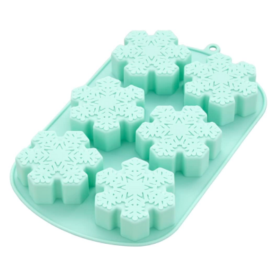 Molde de Silicone Flocos de Neve