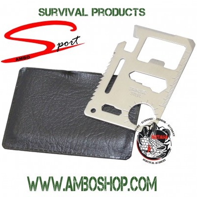 Survival Multi Tools Card