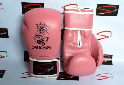 Luvas de Boxe 10 OZ "Pink"