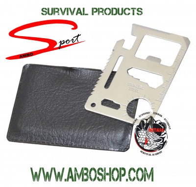 Survival Multi Tools Card
